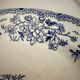 Large round antique dish