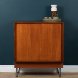 Retro teak 1960s g plan form five sideboard cabinet on hairpin legs