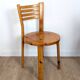 Chaises en pin années 80