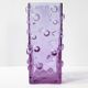 Vintage bubble glass vase 1970