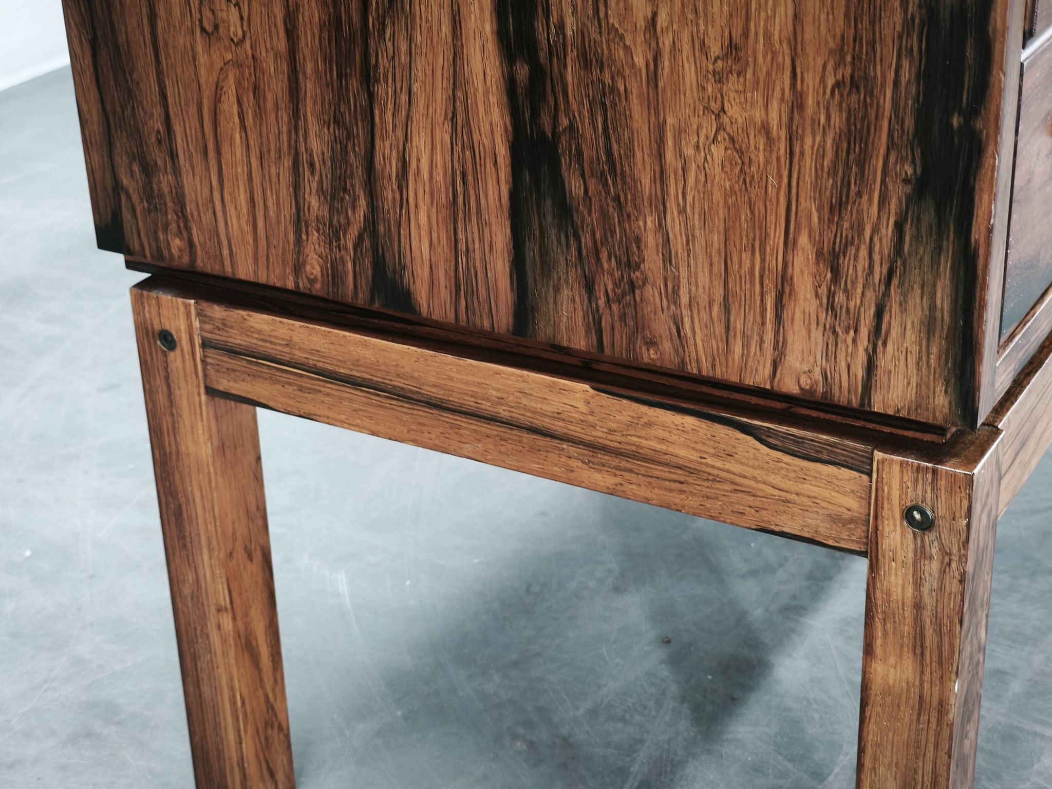 Commode en palissandre danoise de style mid-century modern, années 1960