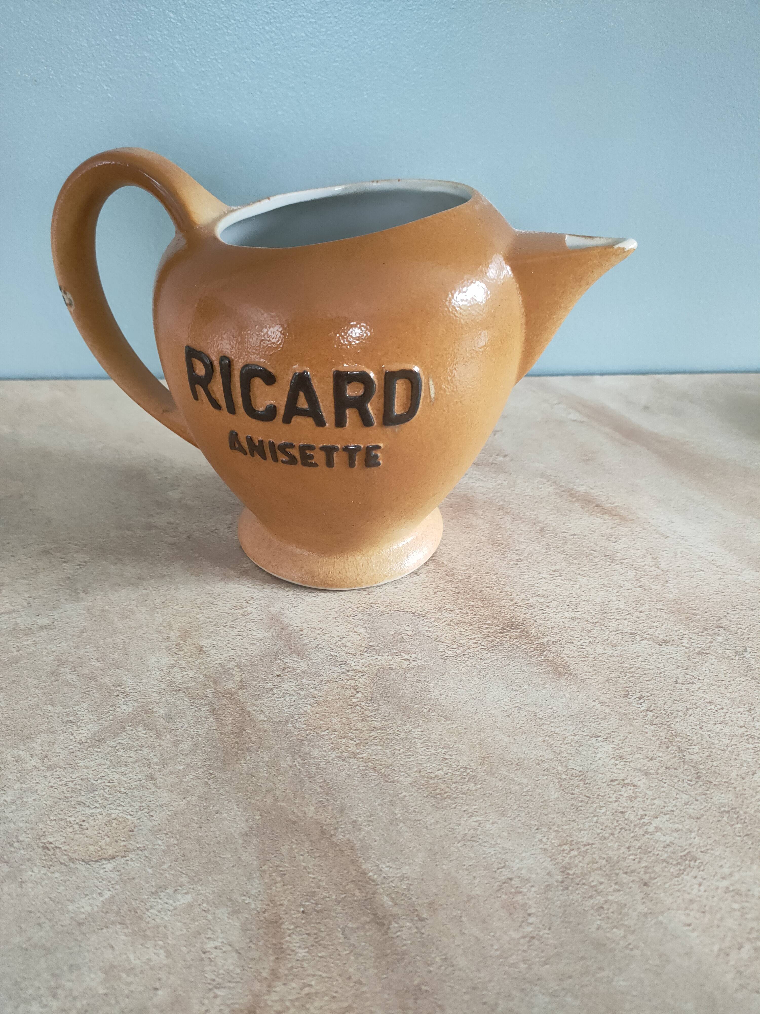 Pichet ricard anisette n° 830 1 litre