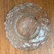 Vintage frosted glass bowl, 1970s.