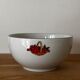 Porcelain bowl Guy Degrenne strawberries