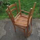 Pair of Luterma bistro chairs