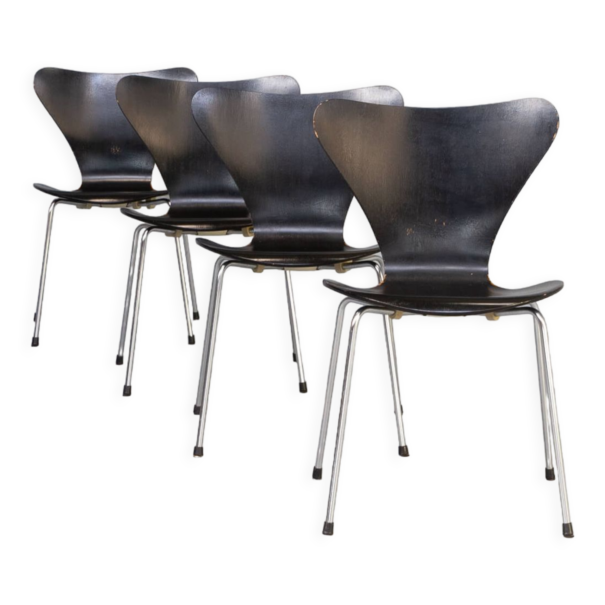 Arne Jacobsen butterfly chairs for Fritz Hanzen