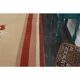 1970s Vintage Turkish Handmade Wool & Cotton Orange Area Rug 203x315