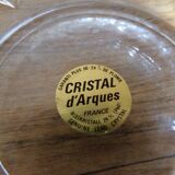 Bonbonnière or sugar bowl in arques crystal