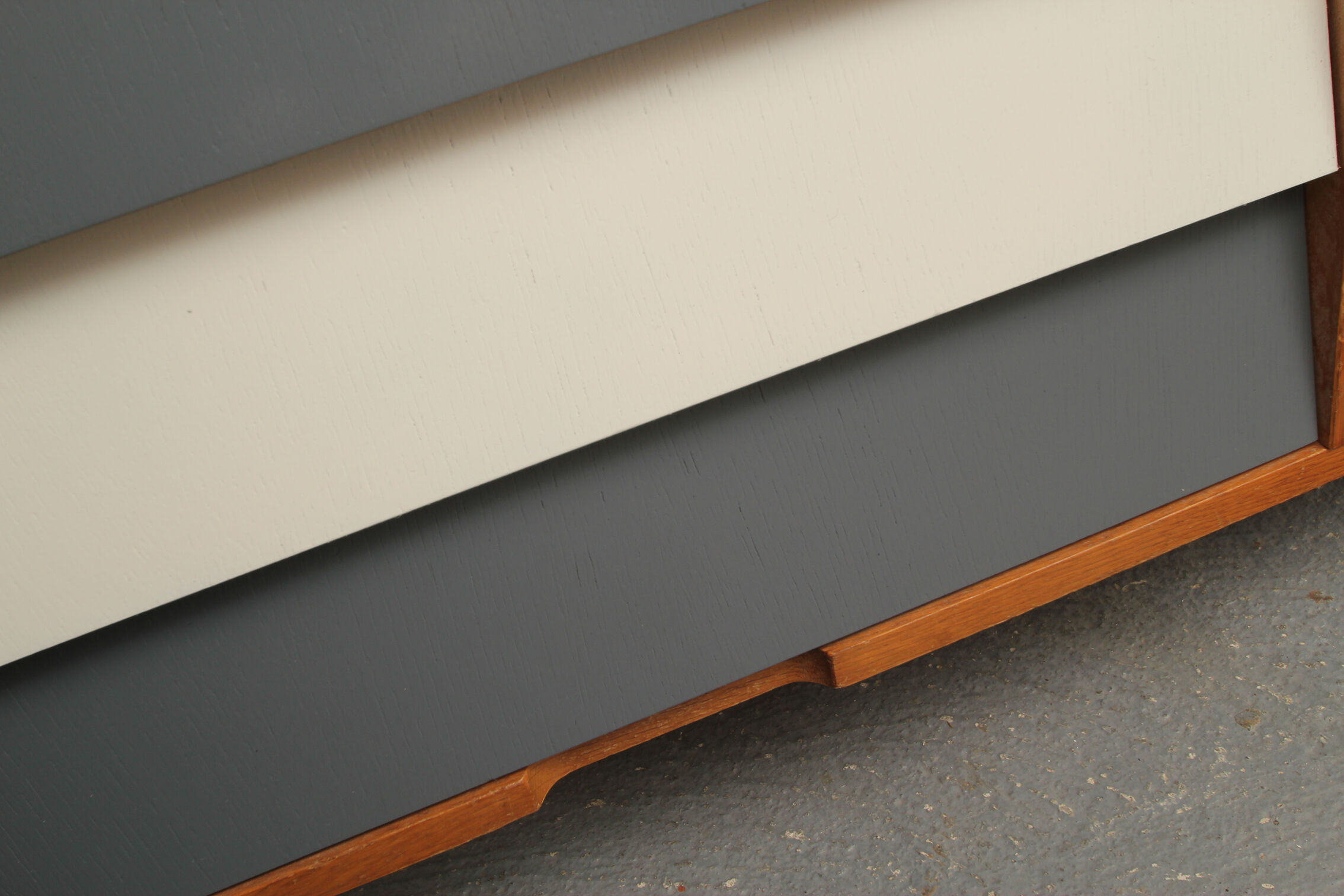 1950s commode in oak