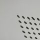 Lampe à suspension rare de Piuluce Vicenza - Design minimaliste fabriqué en Italie, années 1980