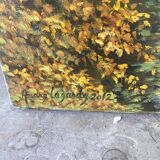 Autumn landscape signed in 2012