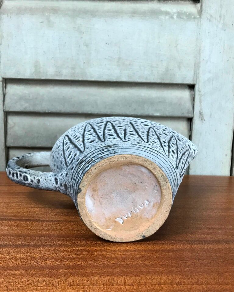 Vase Pitcher Ceramics of Vallauris JEAN AUSTRUY France - Decoration 50s