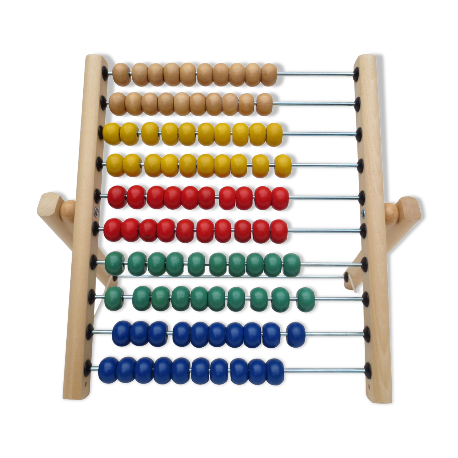 Large coloured wooden abacus for the child's learning