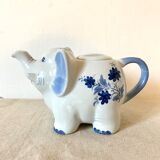 Porcelain elephant teapot