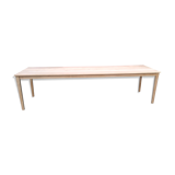 Farm table in raw oak 300cm