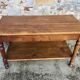 Table de drapier XIXe noyer