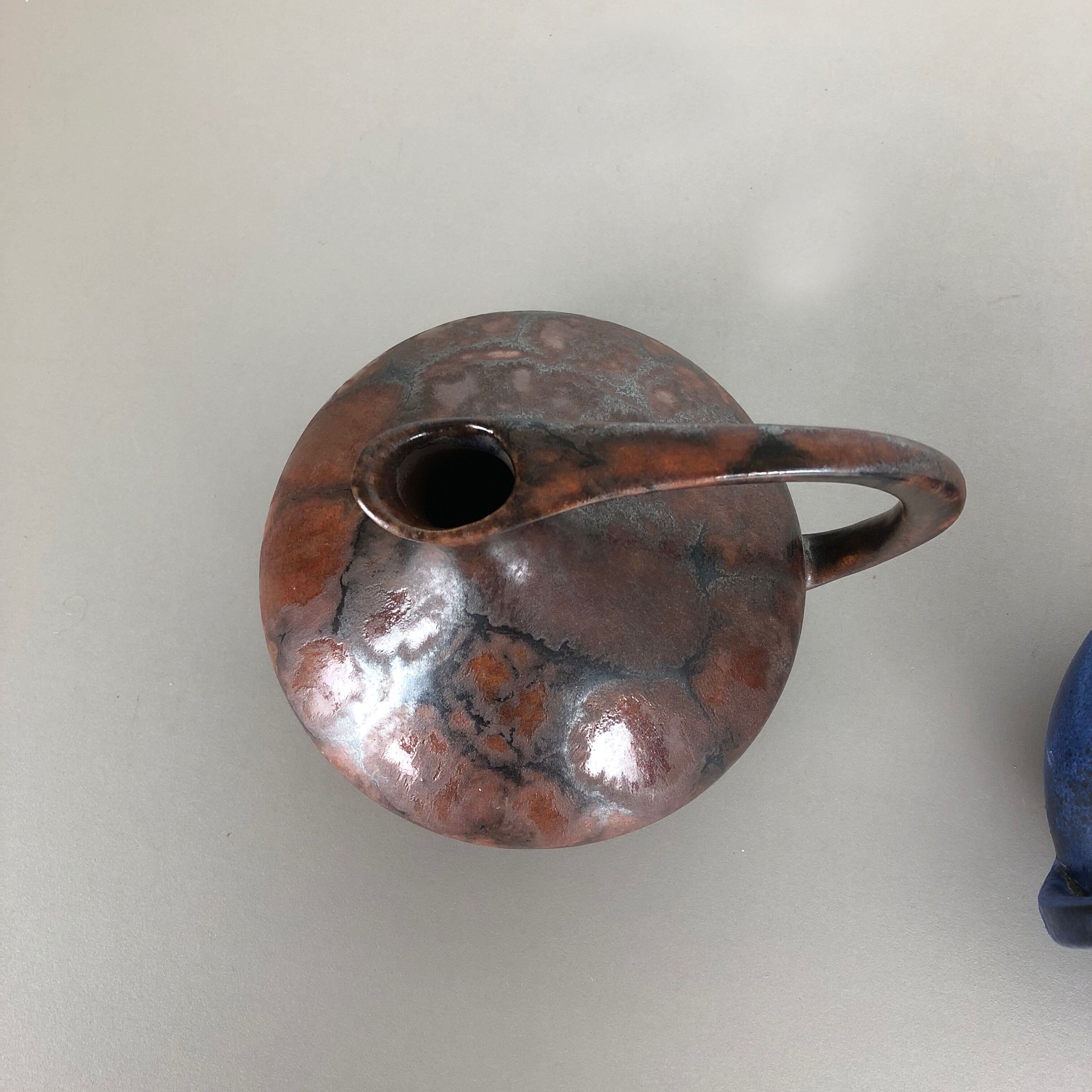 Set of 2 pottery vases "313" designed by Kurt Tschörner Ruscha, Germany, 1960s