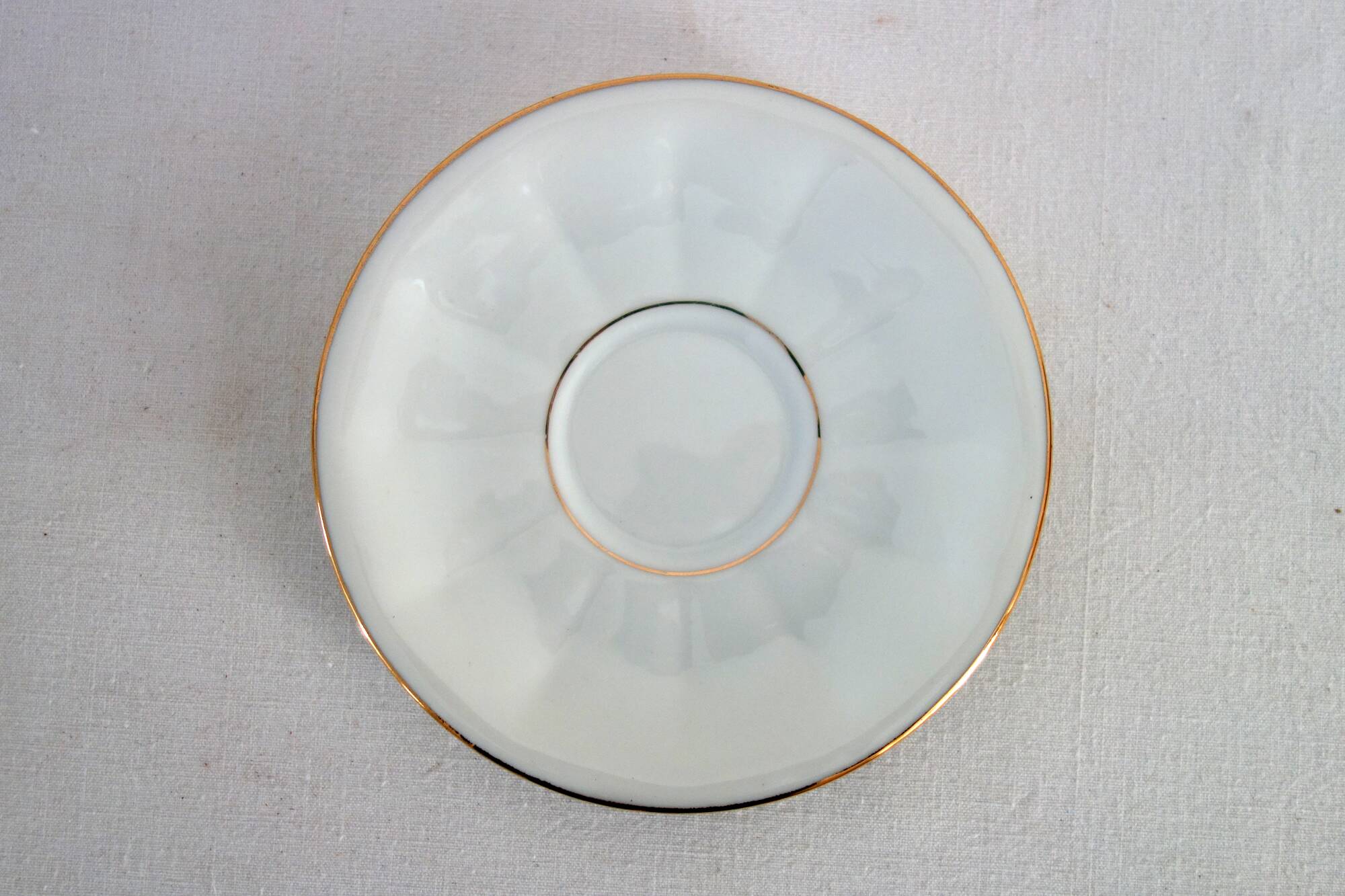 6 vintage M&S Berry Limoges coffee cups with saucers