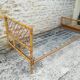 Bamboo and rattan bed