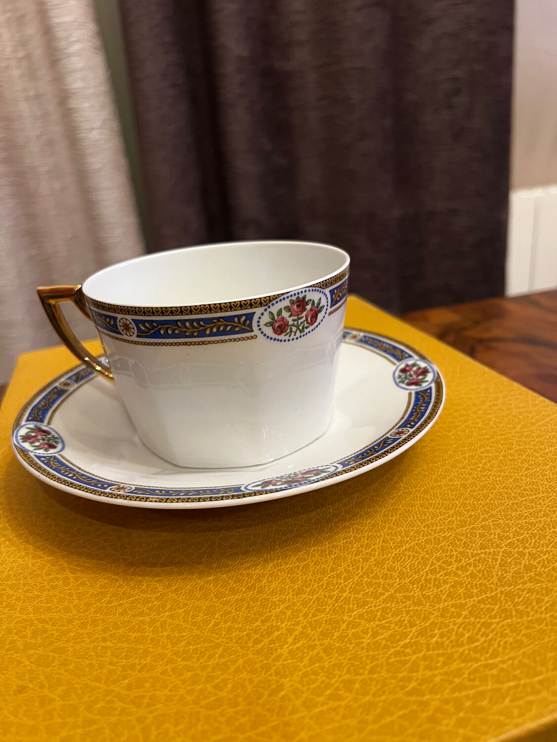 Limoges chocolate cup