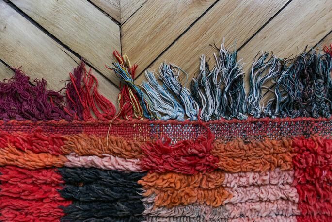 Tapis boujad le damier   170x250cm
