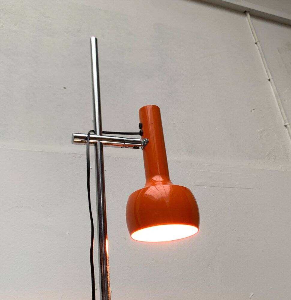 Space Age floor lamp by the SLZ team for Swisslamps International, Switzerland, 1960s.