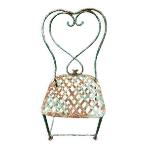 Chaise de jardin 1900