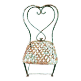 Chaise de jardin 1900