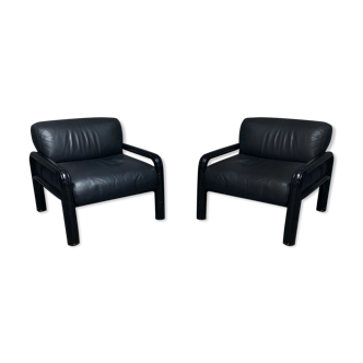 Paire de fauteuils par Gae Aulenti pour Knoll International