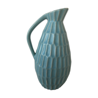 Turquoise vase West -Germany ceramic