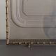 Gilt bronze fire screen with bamboo decoration, mid-20th century