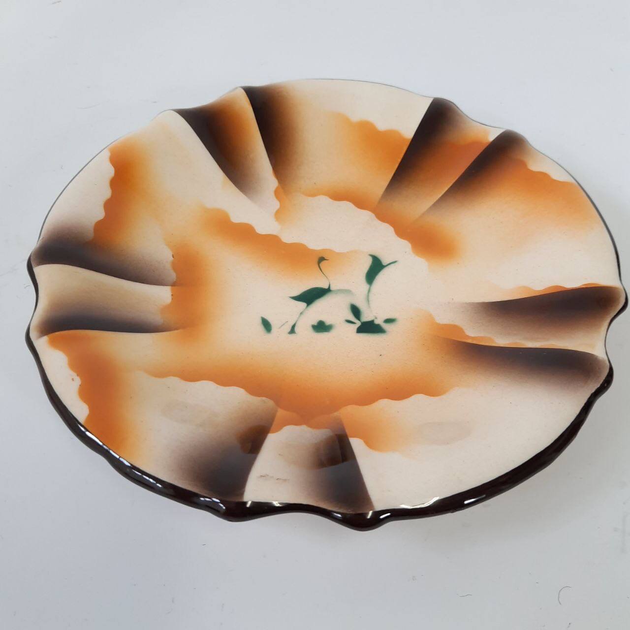 Futurist dessert set, silkscreened, 1930s