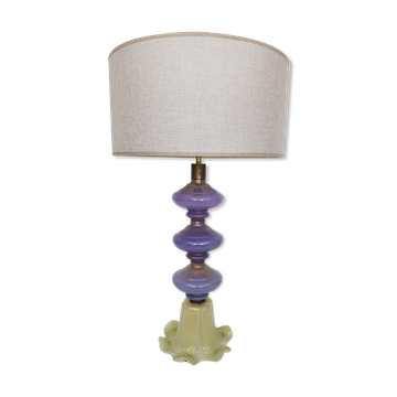 Murano glass lamp by Seguso 1970