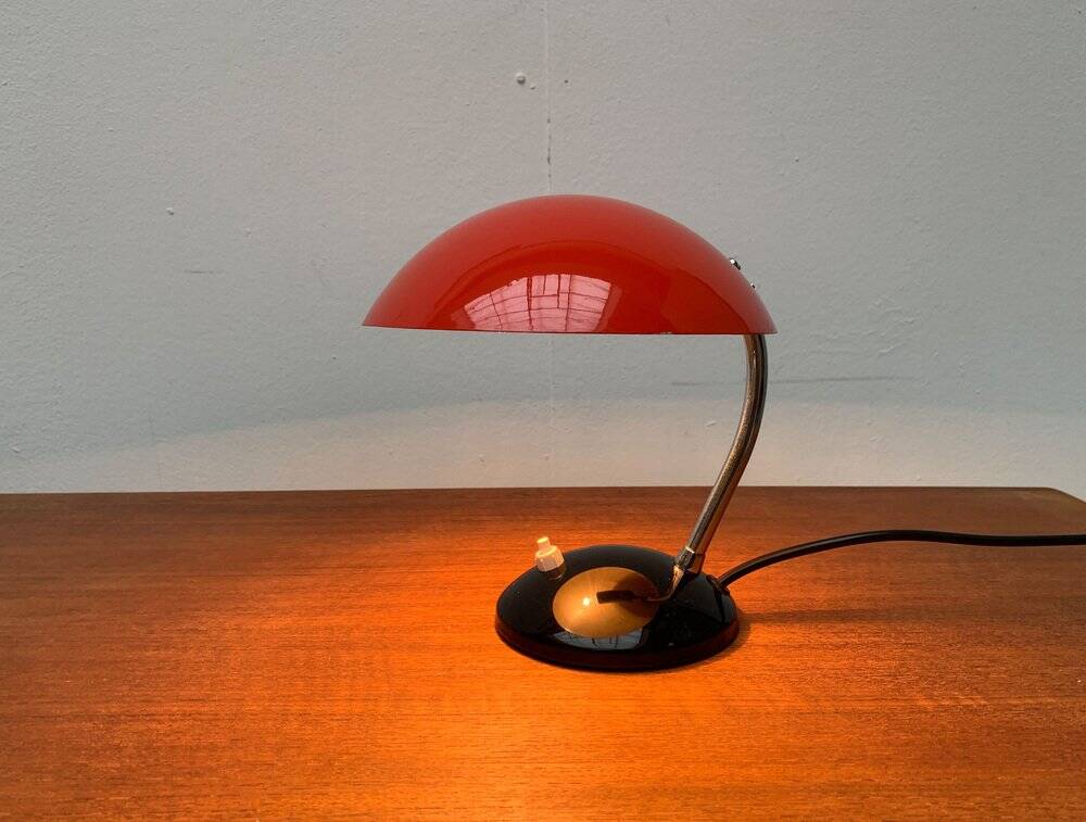 Mid-century minimalist table lamps by Josef Hurka for Drukov, Brno, set of 2.