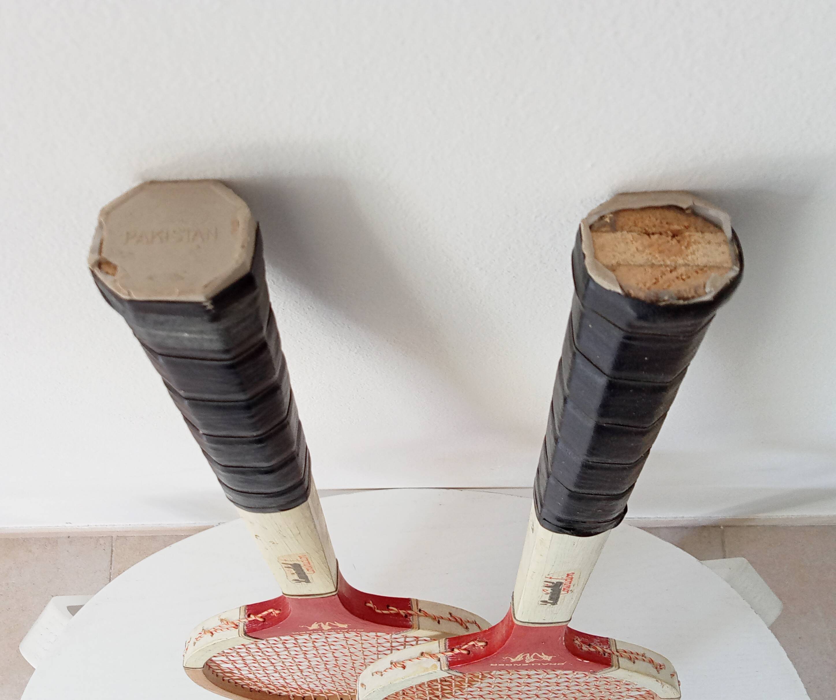 Pair of vintage 70s rackets