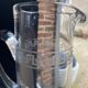 St. Louis - Beer serving party (1) - Art Nouveau - Blown and engraved crystal