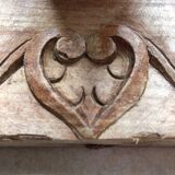 Ibex wooden pediment