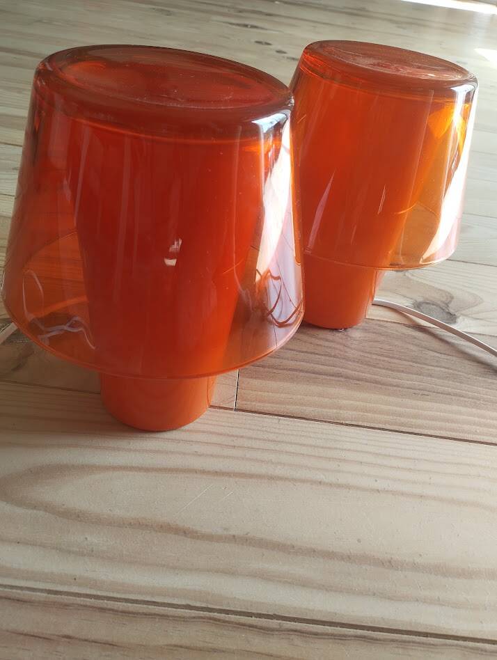 Ikea Gavik orange lamp – vintage design from the 70s/80s.