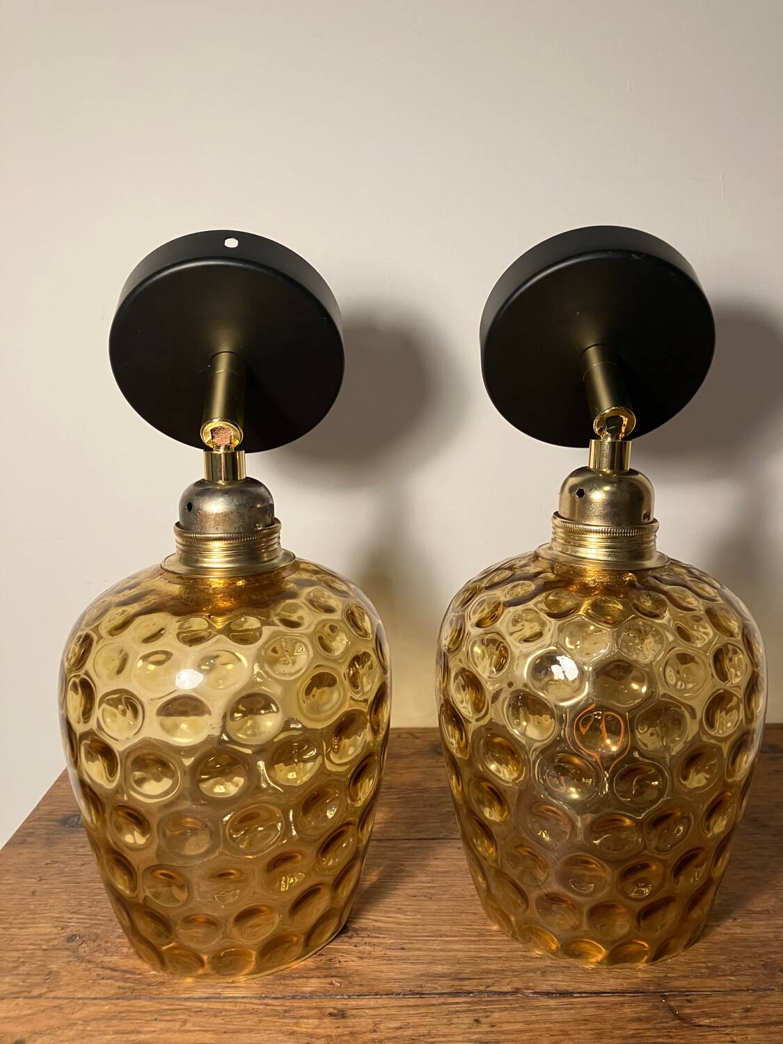 Pair of wall lights