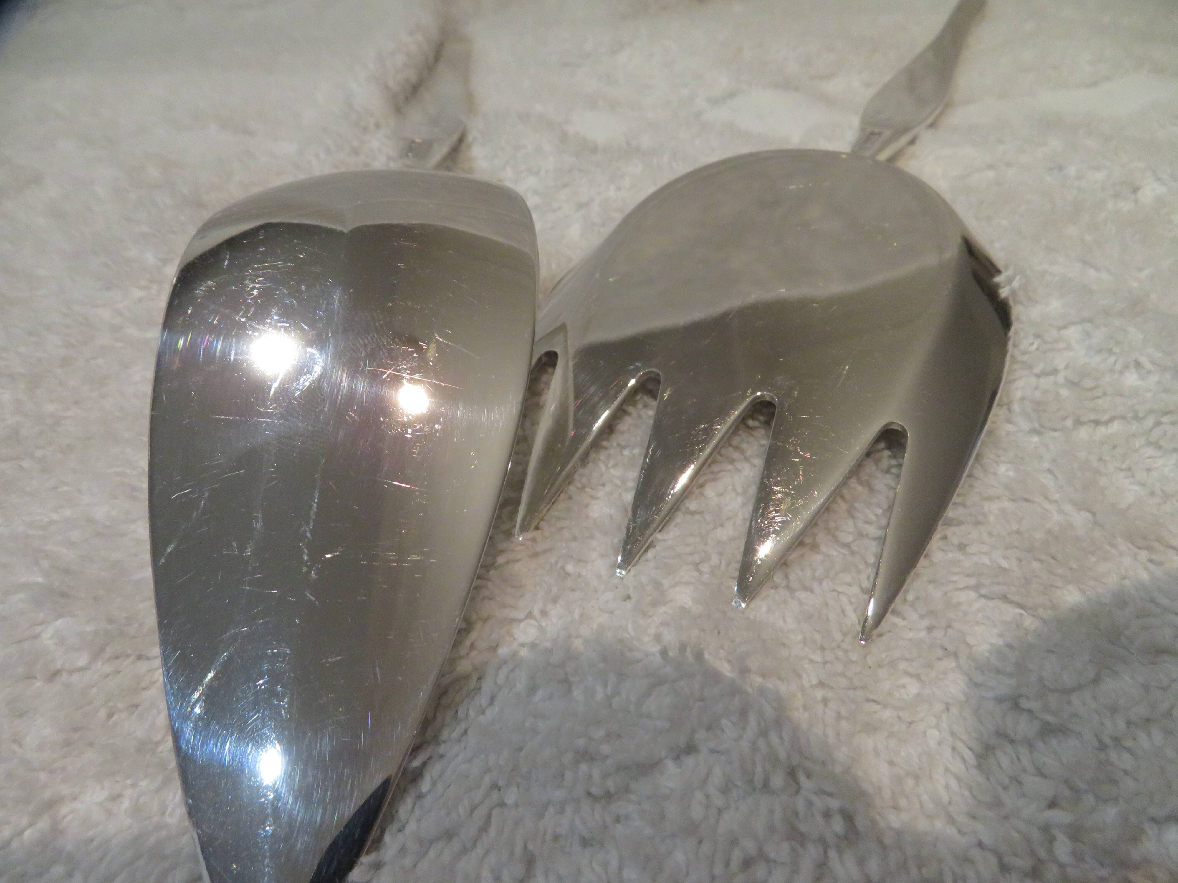 Christofle Duo 2-piece silver-plated fish serving set