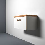 Wall Mounted 'Les Arcs’ Cabinet / Sideboard , France, 1970s