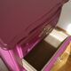 Vintage plum chest of drawers