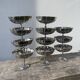 11 stainless steel cups / bowls 1970