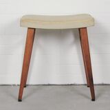 Beige high vintage stool