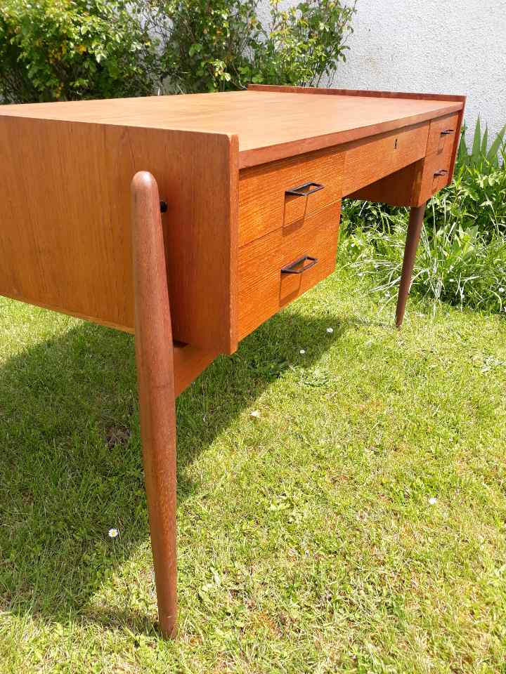 Scandinavian teak desk