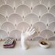 Plaster hand