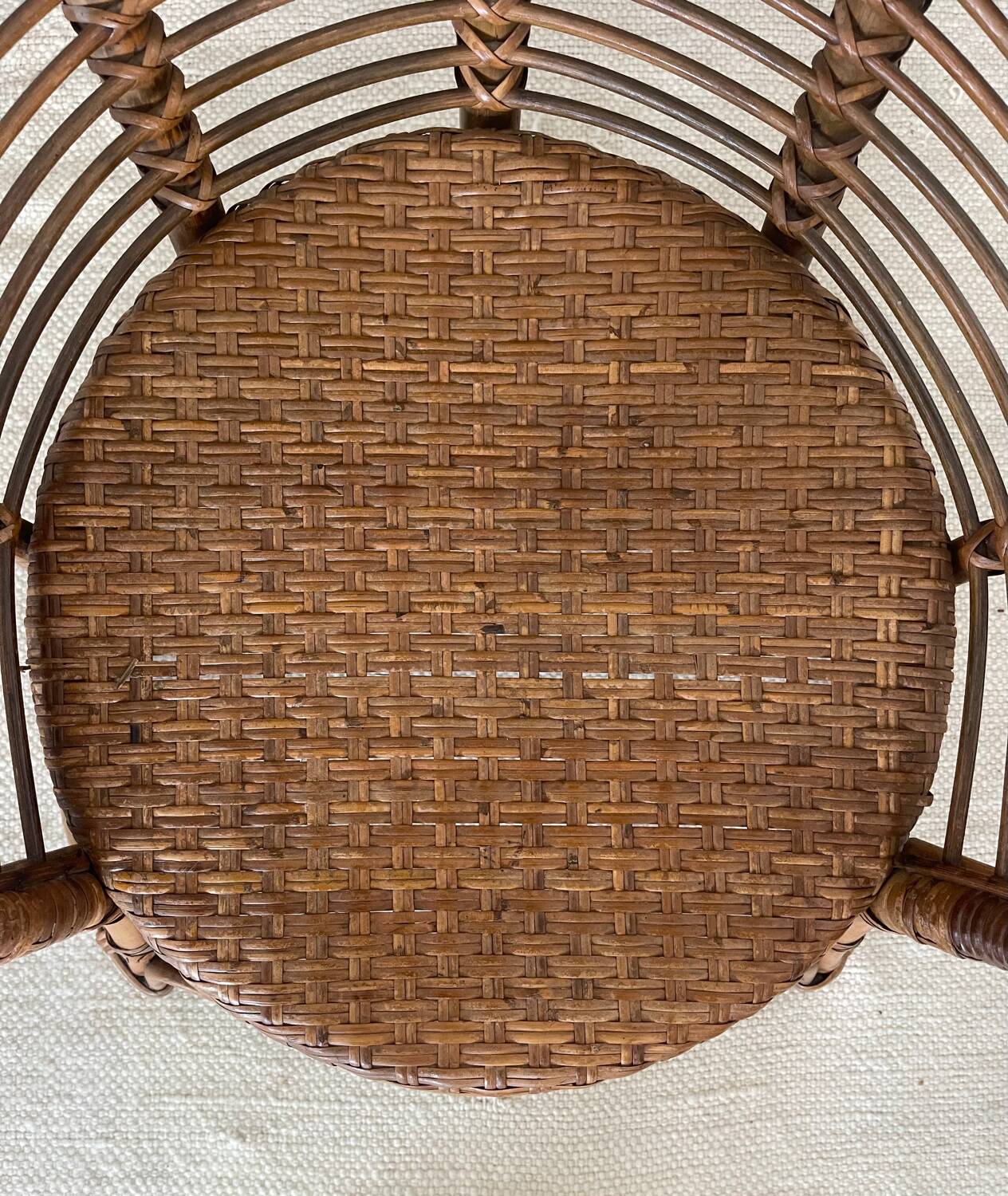 Rattan armchair 1960