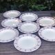 Set of eight hollow plates Villeroy & Boch model CAROLA