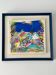 Collage painting "Sea Voyage" - 32x30.5 cm