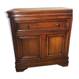 Solid cherry TV stand made in France